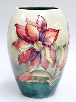Lot 176 - A Walter Moorcroft Pottery Vase, of ovoid form...