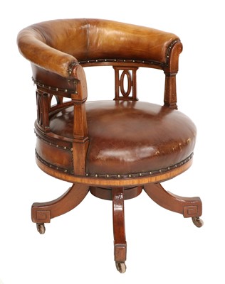 Lot 760 - A Victorian Mahogany and Boxwood-Strung...