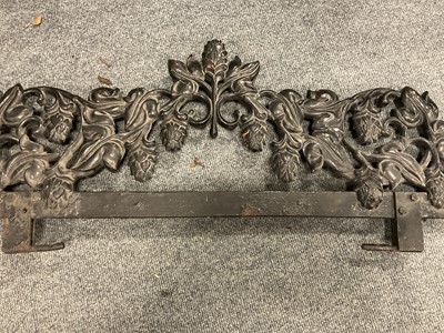 Lot 705 - A Victorian Cast Iron Wall-Mounted Pub/Shop...