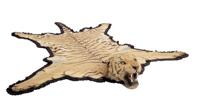 Lot 2084 - Taxidermy: Bengal Tiger Skin Rug (Panthera...