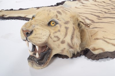 Lot 2084 - Taxidermy: Bengal Tiger Skin Rug (Panthera...
