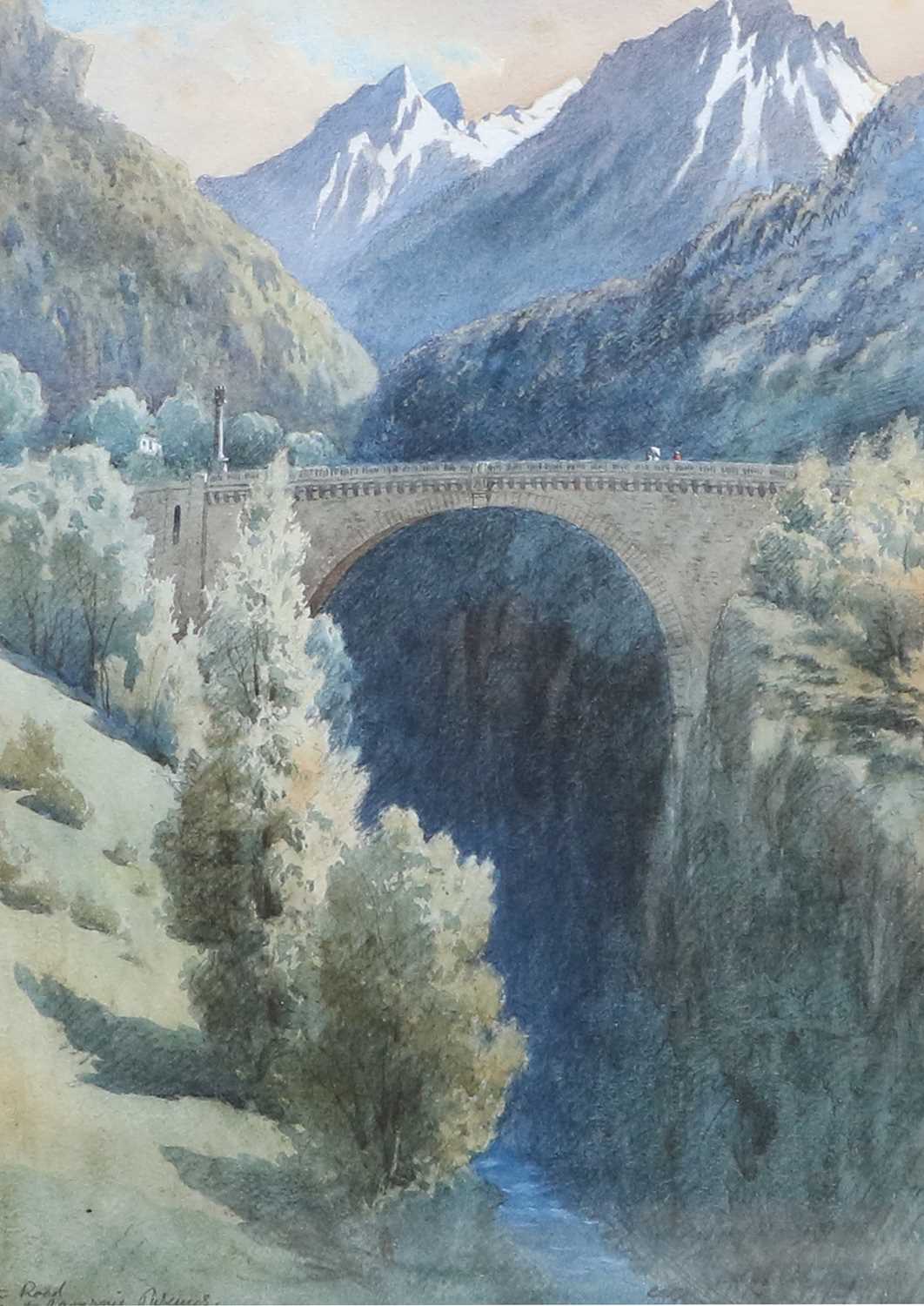 Lot 1041 - Axel Herman Haig (1835-1921) Swedish Pyrenees,...