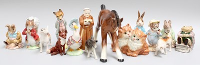 Lot 287 - Beswick Beatrix Potter Figures, including:...