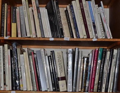 Lot 375 - A collection of reference books on photographic art including monographs (on two shelves)