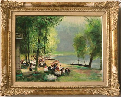 Lot 1419 - Jules René Hervé (1887-1981) French Elegant...
