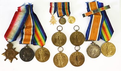 Lot 6 - A First World War Trio, awarded to 11528 CPL....