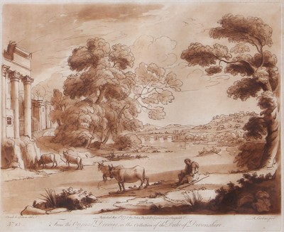 Lot 1136 - Earlom after Claude Lorrain (1600-1682) Cattle...