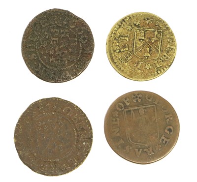 Lot 357 - Yorkshire Tokens 17th Century, 4 tokens...