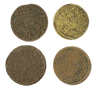 Lot 357 - Yorkshire Tokens 17th Century, 4 tokens...