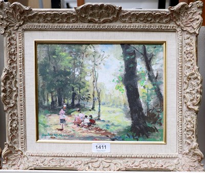 Lot 1411 - Jules René Hervé (1887-1981) French Figures on...