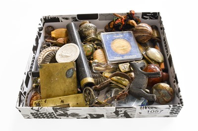 Lot 1057 - A Box of Assorted Collectables, including...