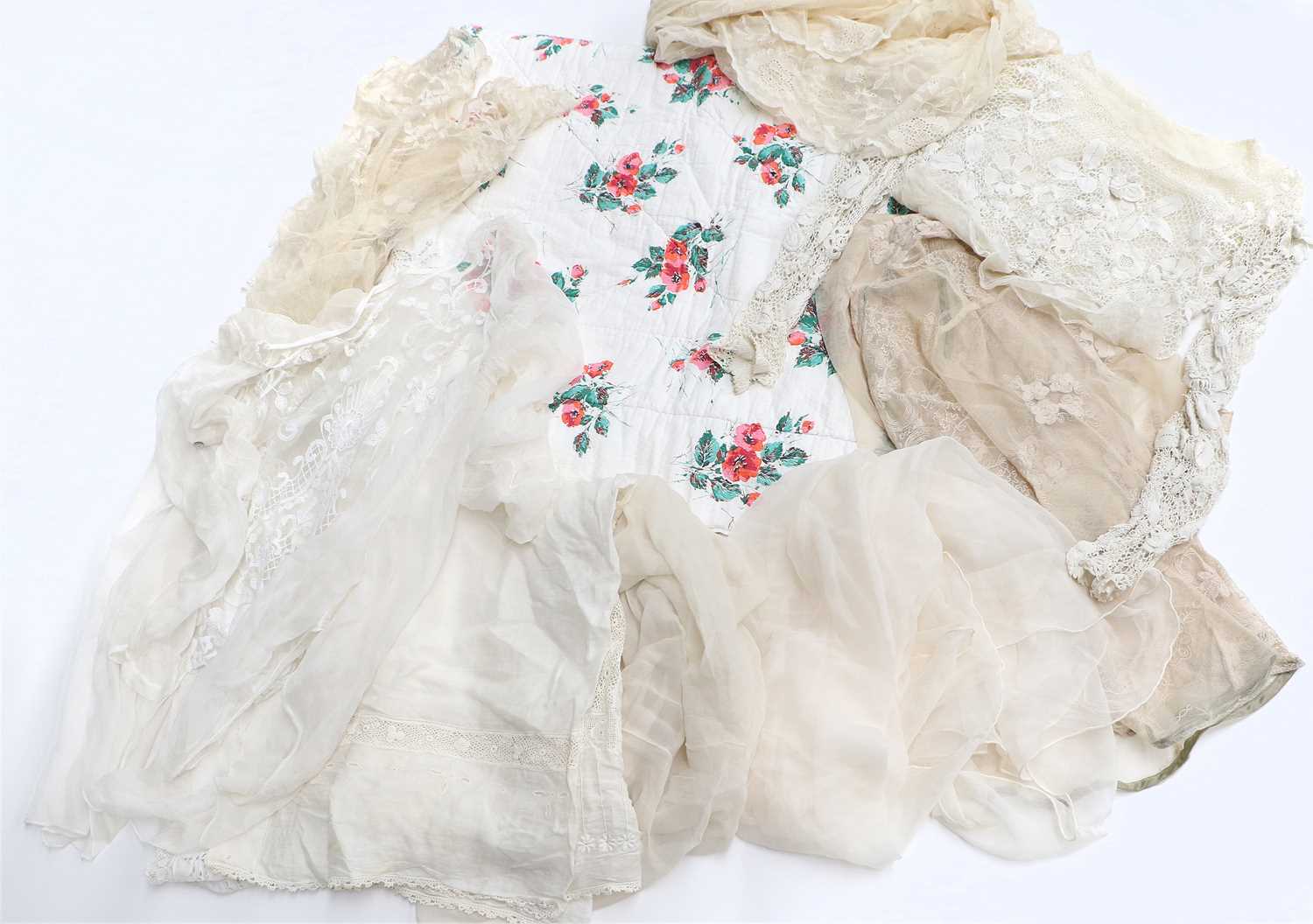 Lot 2052 - Assorted Lace and Costume Accessories,...