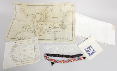 Lot 2052 - Assorted 19th and 20th Century Textiles...