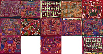 Lot 2080 - Collection of 20th Century Molas from San Blas...