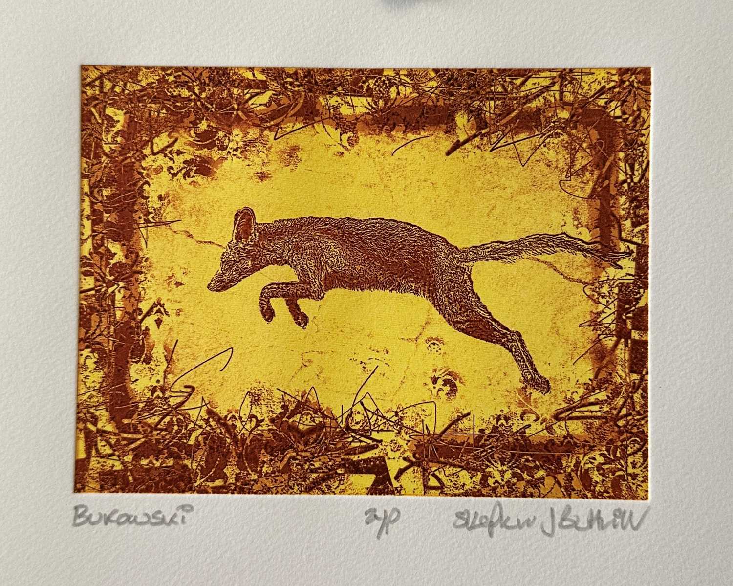 Lot 3 - Steve Bottrill (Contemporary) "Bukowski"...