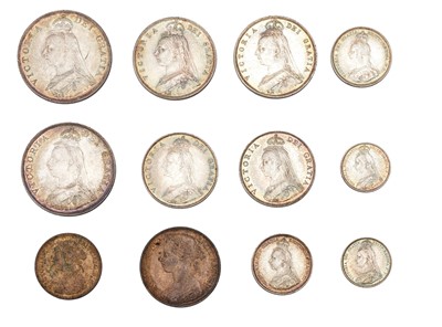 Lot 46 - Selection of Victoria Jubilee Year Coins,...