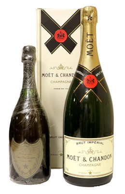 Lot 3223 - Dom Pérignon 1980 Champagne (one bottle), Moët...