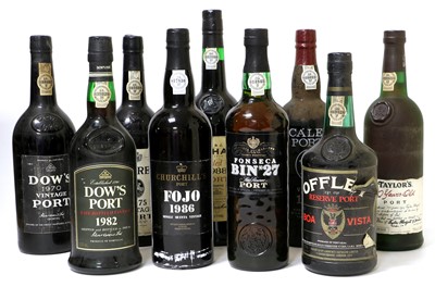 Lot 3187 - Dow's 1970 Vintage Port (one bottle), Warre's...