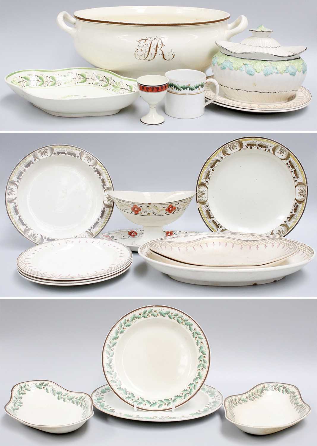 Lot 280 - A Quantity of late 18th entury Creamware...