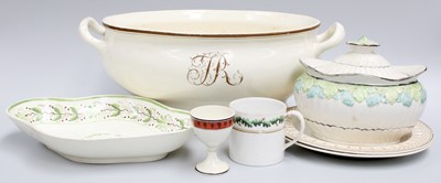 Lot 280 - A Quantity of late 18th entury Creamware...