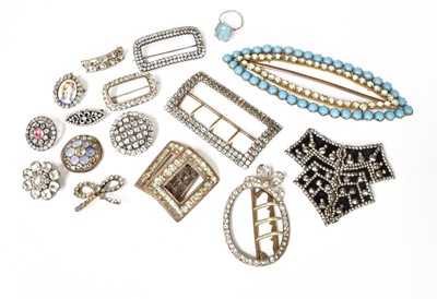 Lot 1066 - A Quantity of Costume and Paste Jewellery,...