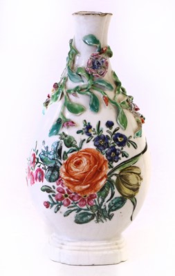 Lot 226 - A London Decorated Chinese Porcelain Bottle...