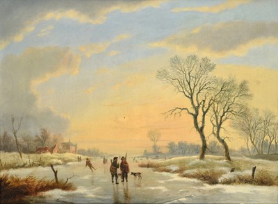 Lot 1077 - Carel Lodewijk Hansen (1765-1840) Dutch...