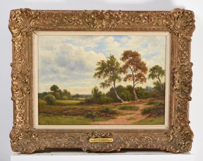 Lot 1078 - Thomas Spinks (1847-1927) “Cloudy Autumn”...