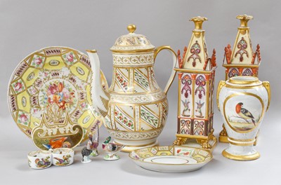 Lot 215 - A Quantity of Mainly Regency Porcelain,...