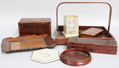 Lot 271 - Georgian, Regency and Later Wooden Items,...