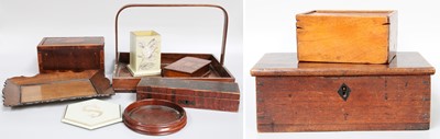 Lot 271 - Georgian, Regency and Later Wooden Items,...