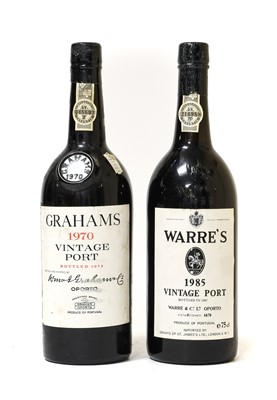 Lot 3193 - Graham's 1970 Vintage Port (one bottle), Warre'...