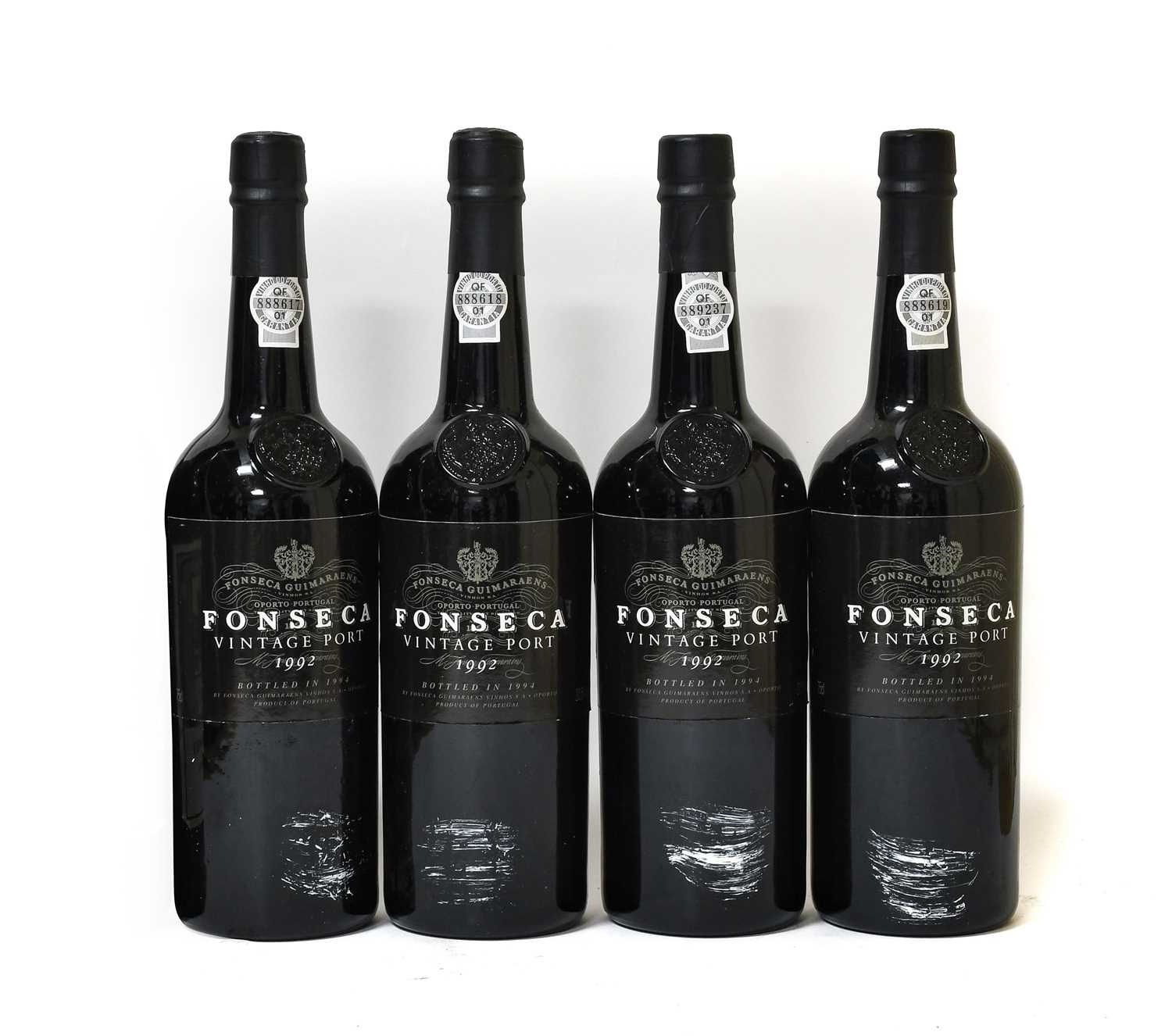 Lot 3190 - Fonseca 1992 Vintage Port (four bottles)