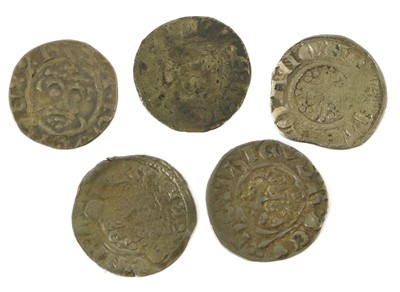 Lot 15 - Mixed Henry III and Richard I Pennies, 5 coins...