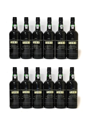 Lot 3183 - 1991 Late Bottled Vintage Port, bottled for...