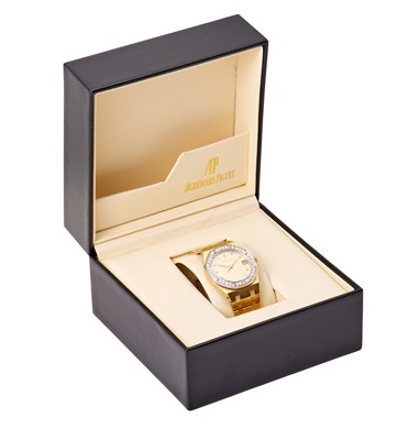 Lot 2203 - Audemars Piguet: An 18 Carat Yellow and White...