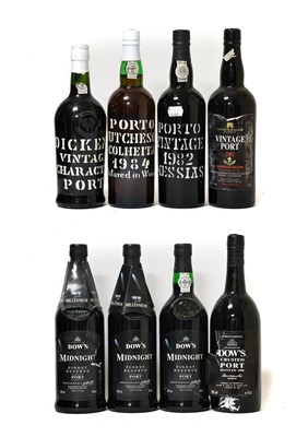 Lot 3199 - Mixed Port: Fortnum & Mason 1982 Vintage Port...