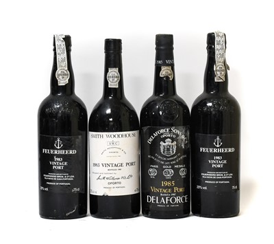 Lot 3185 - Delaforce 1985 Vintage Port (one bottle),...