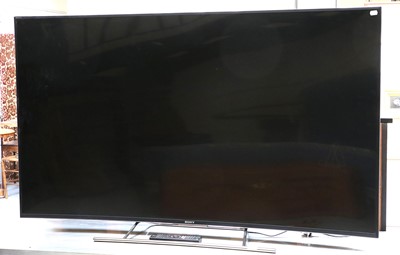 Lot 1293 - A Sony Bravia 4D 65” Curved Television, model...