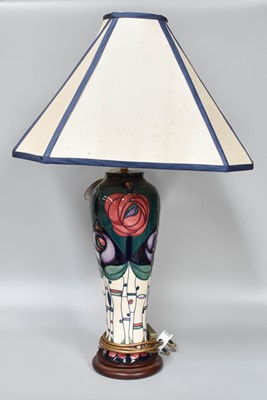 Lot 342 - A Modern Moorcroft Tablelamp, a Tribute to...