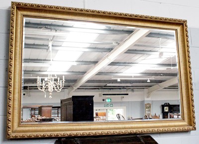 Lot 1134 - A Large Reproduction Gilt Framed Mirror, with...