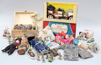 Lot 276 - A Collection of Vintage Toys, including a...