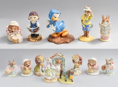 Lot 283 - Eleven Beatrix Potter Figures (boxed) Doulton...