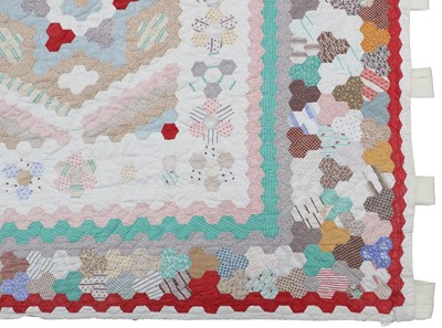 Lot 2030 - Early 20th Century Patchwork Quilt, worked...