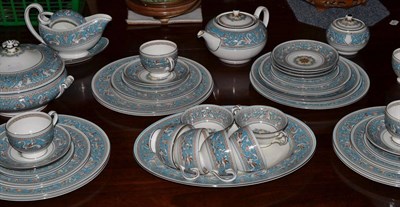 Lot 453 - Wedgwood Florentine W2714 pattern part dinner and tea service