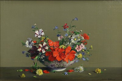 Lot 660 - Laurence Biddle (1888-1968) Still life of...