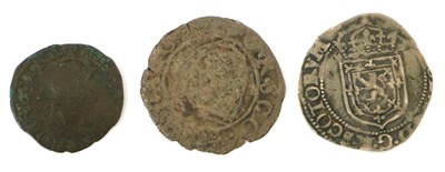 Lot 279 - Assortment of Scottish Hammered Coins, 3 coins...