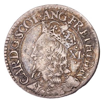 Lot 284 - Scotland, Charles I, Forty Pence, (1.51g),...