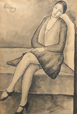 Lot 1337 - H*M* Fang (20th Century) Study of a lady,...