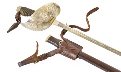 Lot 121 - A British 1912 Pattern Cavalry Officer's Sword,...